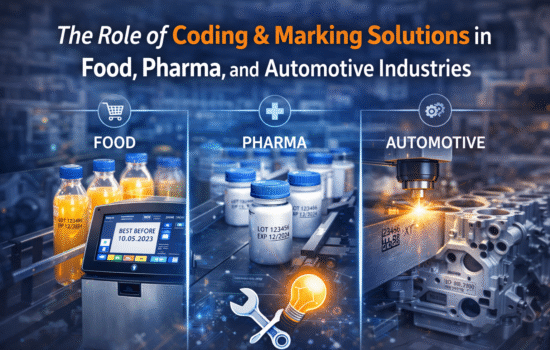 The Role of Coding & Marking Solutions in Food, Pharma, and Automotive